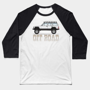 White XJ Baseball T-Shirt